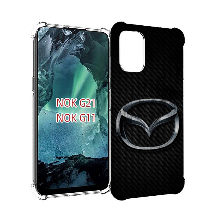 

Чехол Mypads Mazda 1 Женский Для Nokia G11/G21, Прозрачный, Tocco