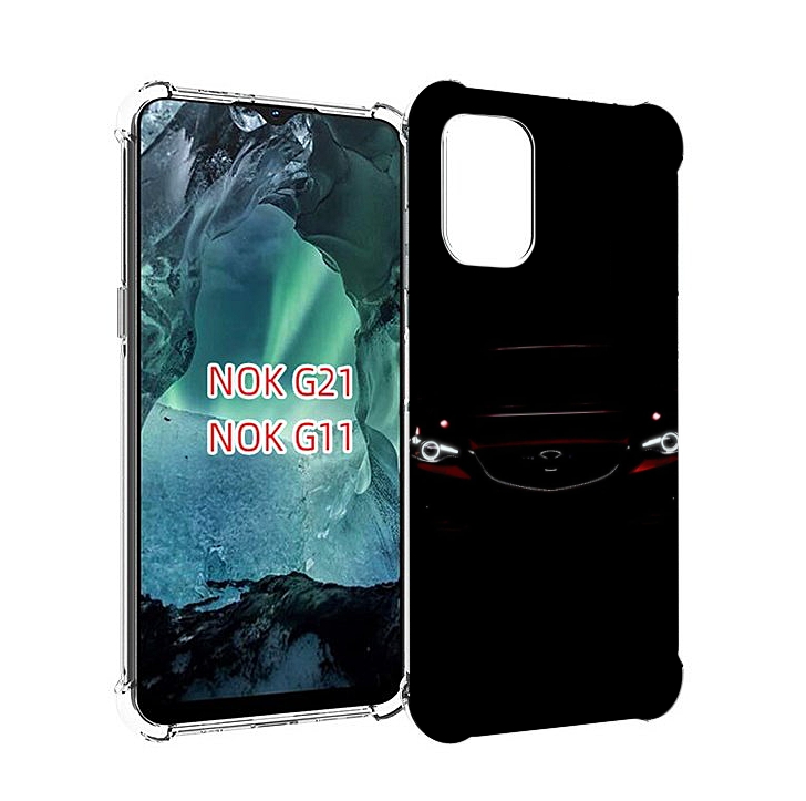 

Чехол Mypads Mazda 2 Мужской Для Nokia G11/G21, Прозрачный, Tocco