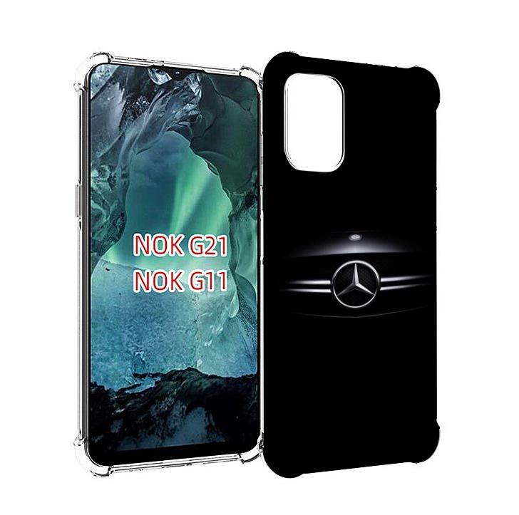 

Чехол Mypads Mercedes 1 Для Nokia G11/G21, Прозрачный, Tocco