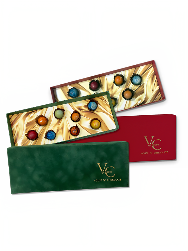 Два набора шоколадных конфет VioChoco Галактика с бархатной крышкой, 880 г