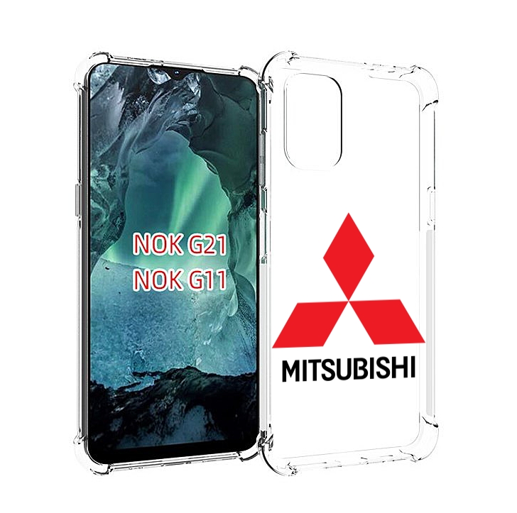 

Чехол Mypads Mitsubishi-3 Для Nokia G11/G21, Прозрачный, Tocco