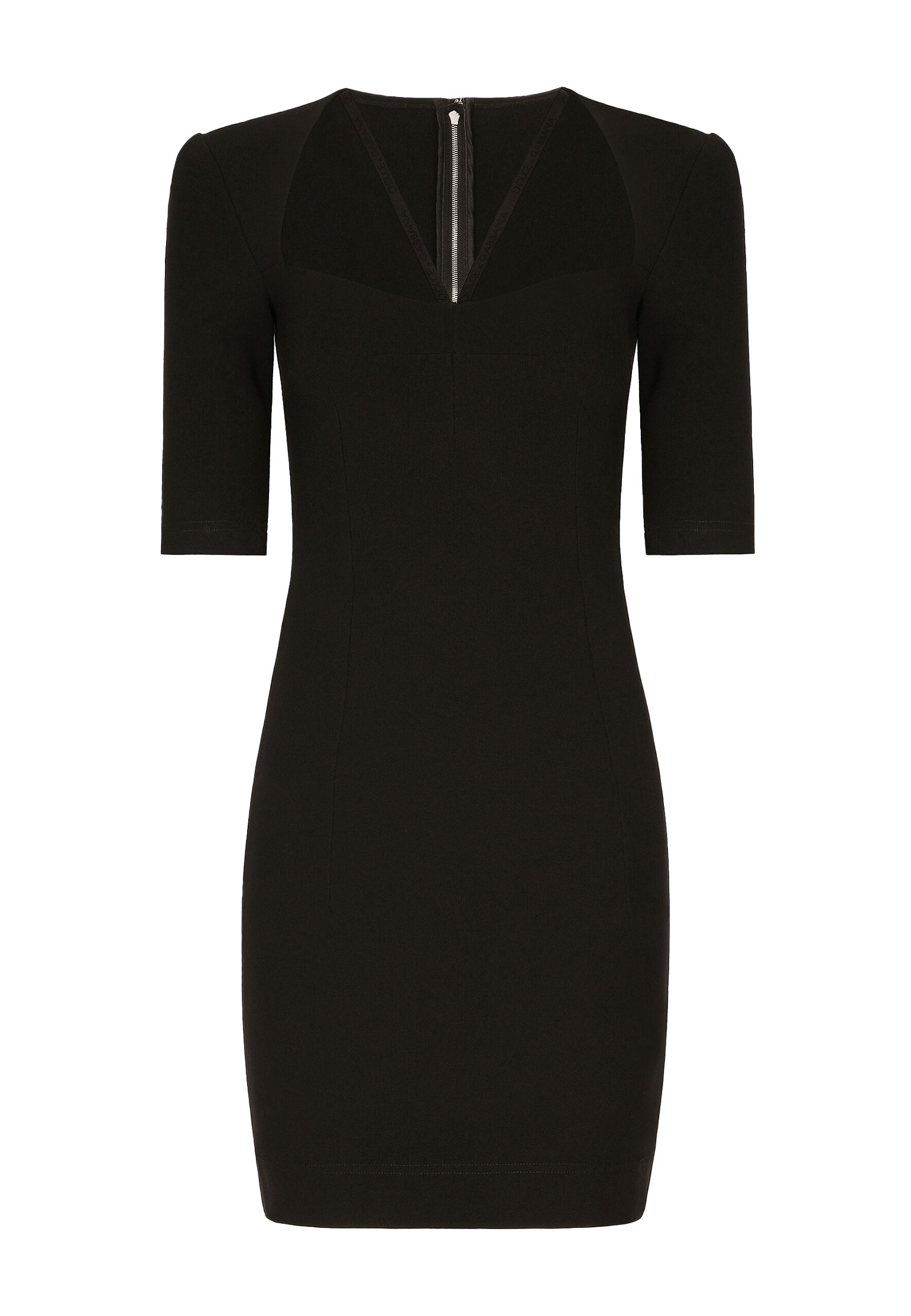 

Платье женское DOLCE&GABBANA 179147 черное 38 IT, Черный, 179147