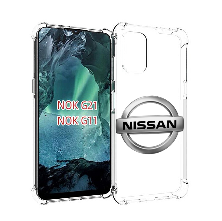

Чехол Mypads Nissan 3 Мужской Для Nokia G11/G21, Прозрачный, Tocco