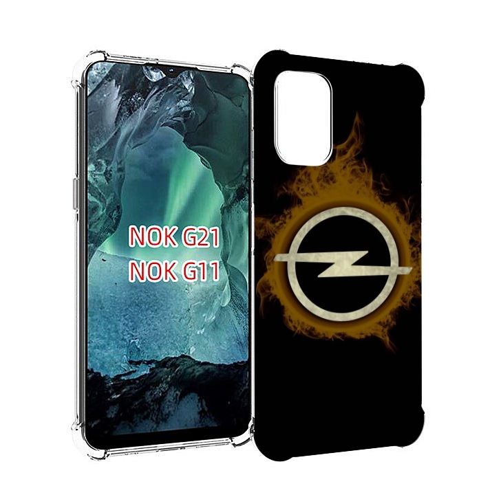 

Чехол Mypads Opel 1 Мужской Для Nokia G11/G21, Прозрачный, Tocco