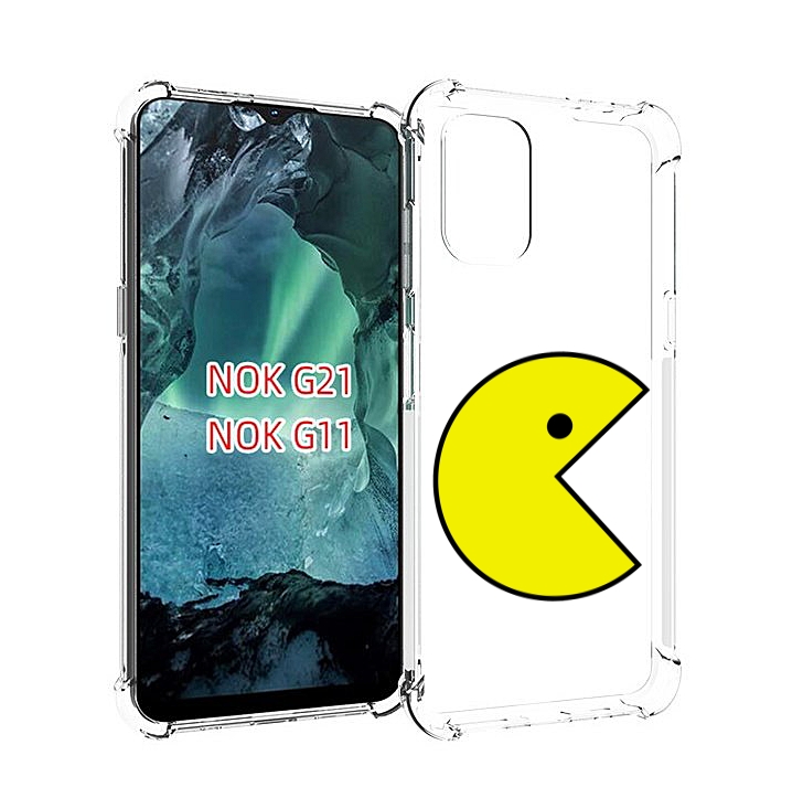 

Чехол Mypads Pacman Для Nokia G11/G21, Прозрачный, Tocco