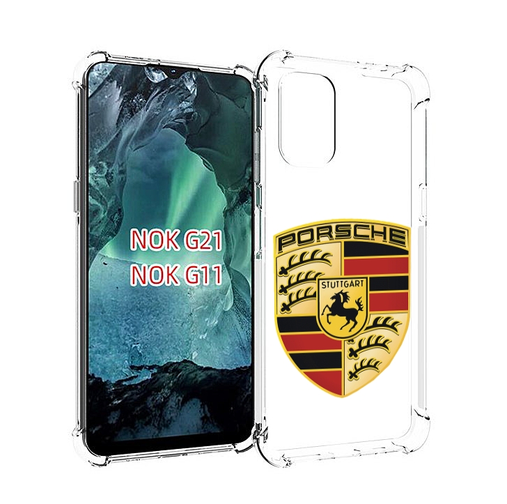 

Чехол Mypads Porsche 5 Мужской Для Nokia G11/G21, Прозрачный, Tocco