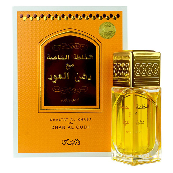 Парфюмированная вода Rasasi Perfumes khaltat al khasa ma dhan al oudh 50мл