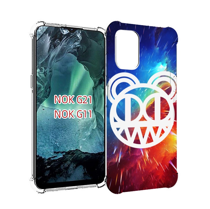 

Чехол Mypads Radiohead Cosmos Для Nokia G11/G21, Прозрачный, Tocco