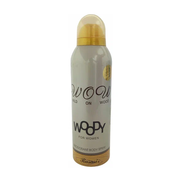 Дезодорант-спрей Rasasi Perfumes Woody for Women 200 мл антибактериальный и противомикробный спрей для рук 250 мл