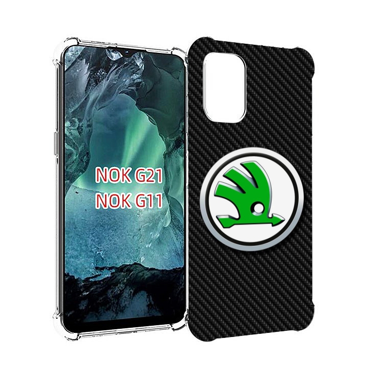 

Чехол Mypads Skoda 2 Для Nokia G11/G21, Прозрачный, Tocco