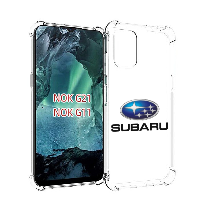 

Чехол Mypads Subaru-4 Мужской Для Nokia G11/G21, Прозрачный, Tocco