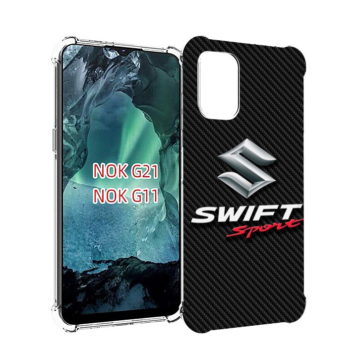 

Чехол Mypads Suzuki 1 Мужской Для Nokia G11/G21, Прозрачный, Tocco