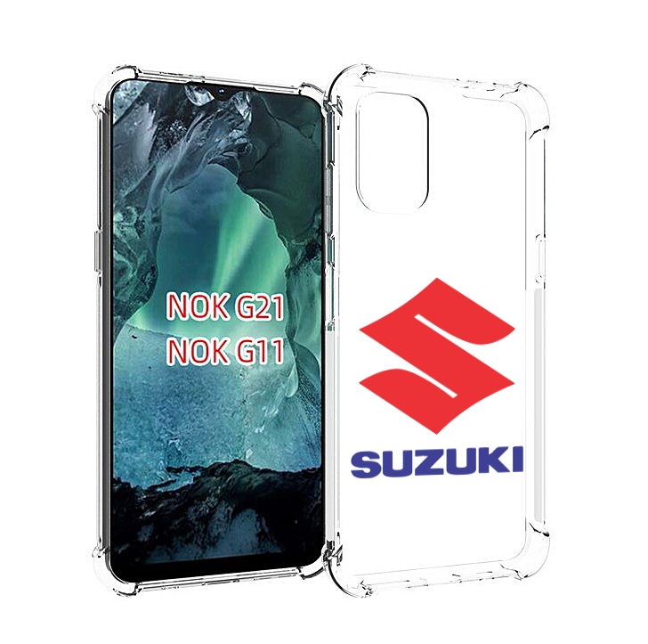 

Чехол Mypads Suzuki 3 Мужской Для Nokia G11/G21, Прозрачный, Tocco