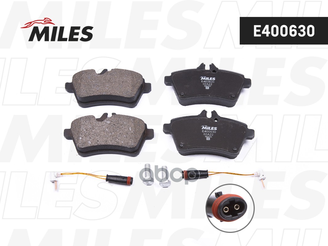 

Тормозные колодки Miles E400630