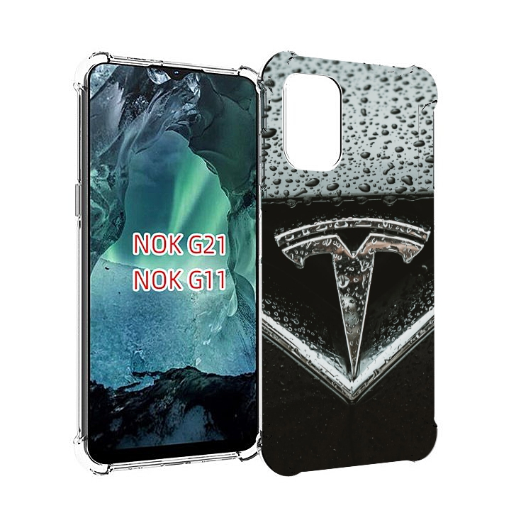 

Чехол Mypads Tesla 1 Для Nokia G11/G21, Прозрачный, Tocco