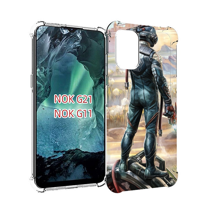 

Чехол Mypads The-Outer-Worlds Для Nokia G11/G21, Прозрачный, Tocco