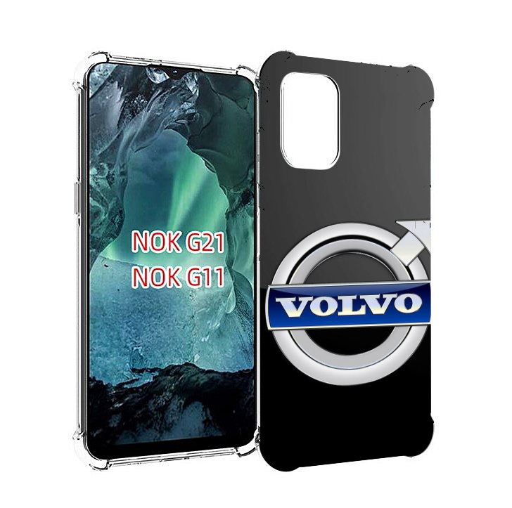 

Чехол Mypads Volvo 2 Мужской Для Nokia G11/G21, Прозрачный, Tocco