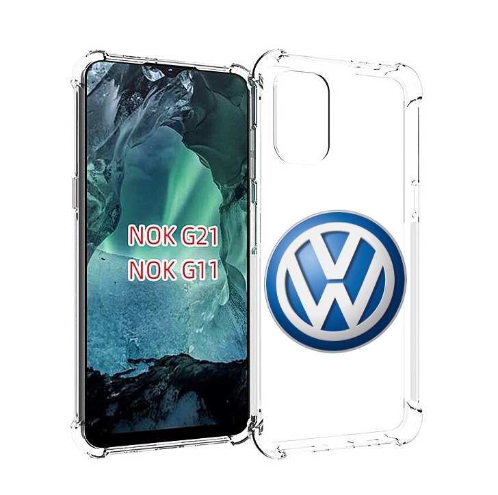 

Чехол Mypads Volkswagen Мужской Для Nokia G11/G21, Прозрачный, Tocco