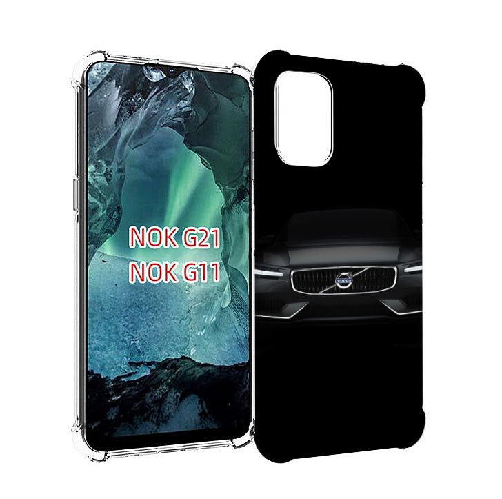 

Чехол Mypads Volvo 1 Мужской Для Nokia G11/G21, Прозрачный, Tocco