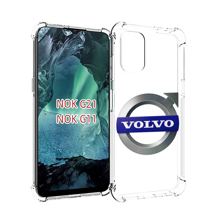 

Чехол Mypads Volvo Мужской Для Nokia G11/G21, Прозрачный, Tocco
