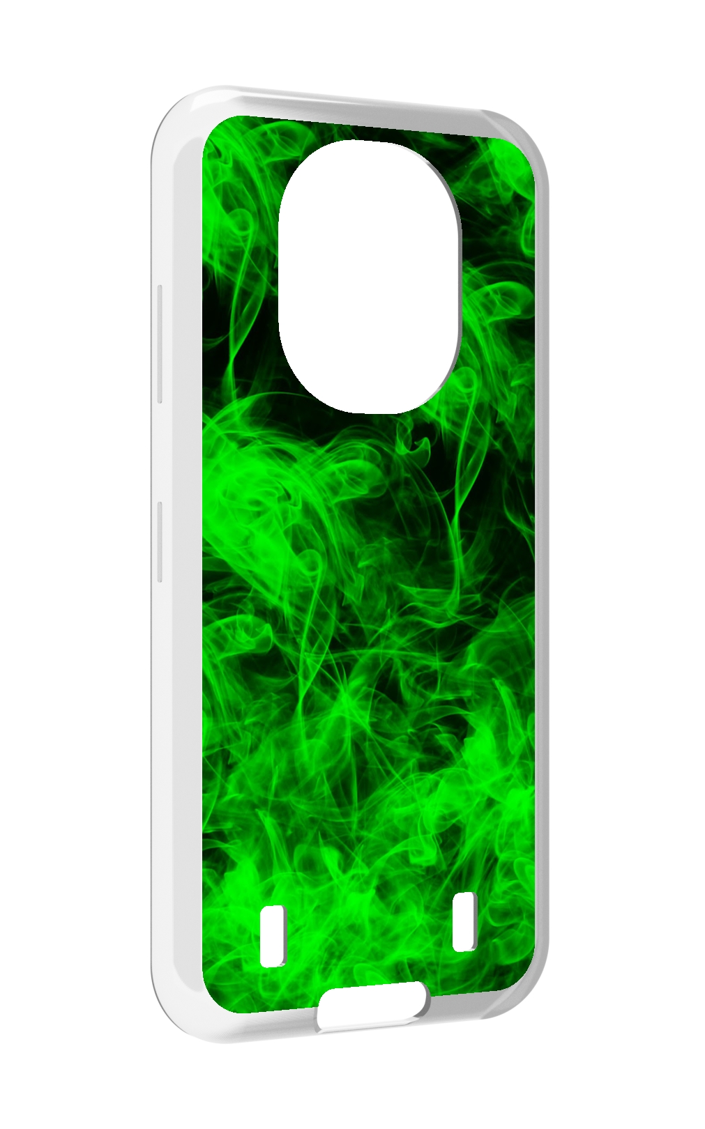 

Чехол MyPads зеленый-дымок для Oukitel WP16, Прозрачный, Tocco