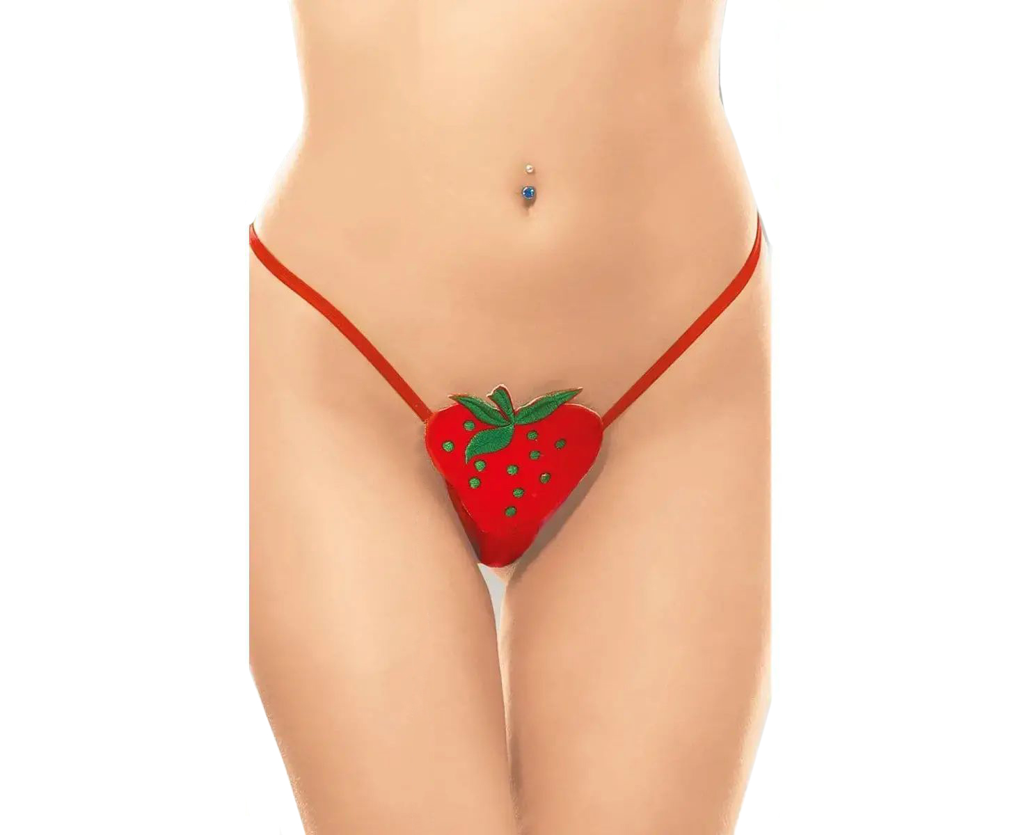 

Трусики в форме клубнички, Красный, 2283