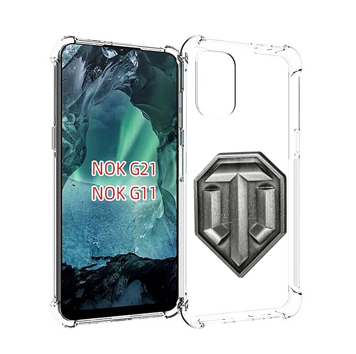 

Чехол Mypads World-Of-Tanks Мужской Для Nokia G11/G21, Прозрачный, Tocco