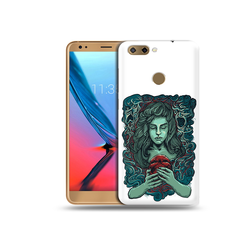 

Чехол MyPads Tocco для ZTE Blade V9 спящая девушка (PT106427.464.619), Прозрачный, Tocco