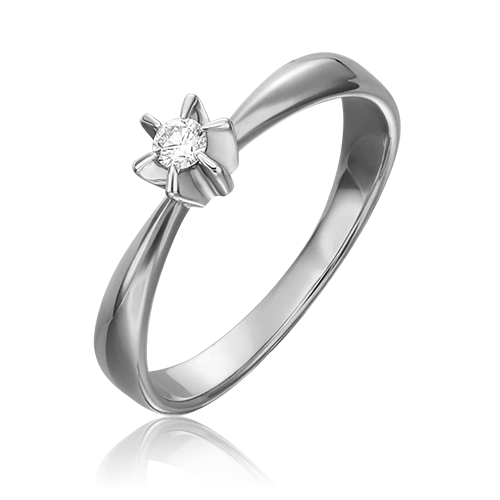 

Кольцо из золота р. , PLATINA jewelry 01-0100-00-101-1120-30, бриллиант, 01-0100-00-101-1120-30