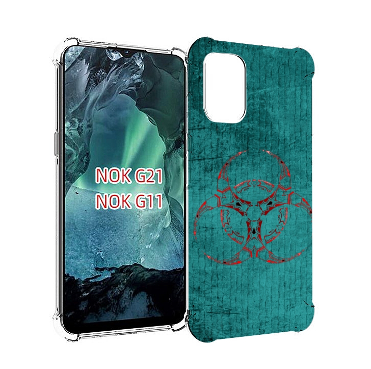 

Чехол Mypads Амбрелла Для Nokia G11/G21, Прозрачный, Tocco
