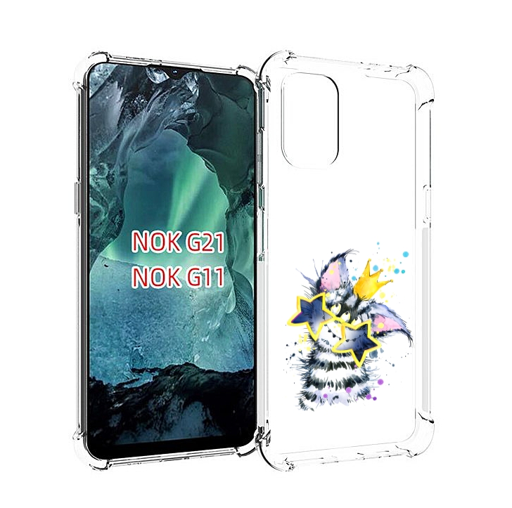 

Чехол Mypads Мартовский Нуся Для Nokia G11/G21, Прозрачный, Tocco