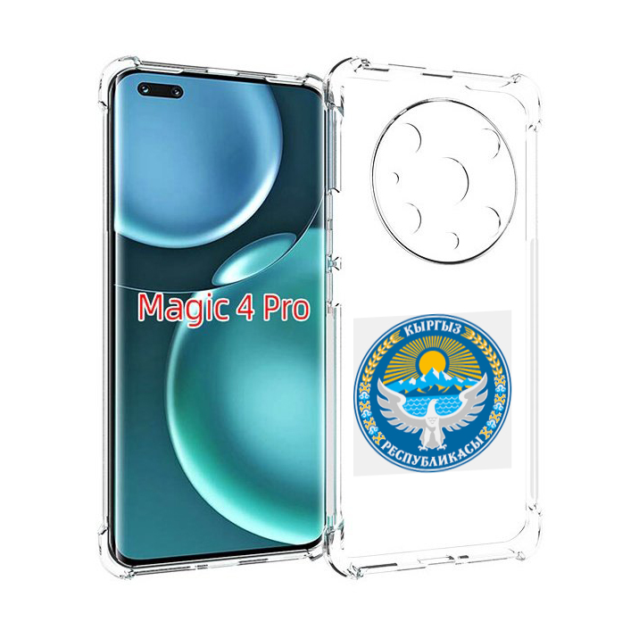 

Чехол MyPads герб-киргизия для Honor Magic4 Pro, Прозрачный, Tocco