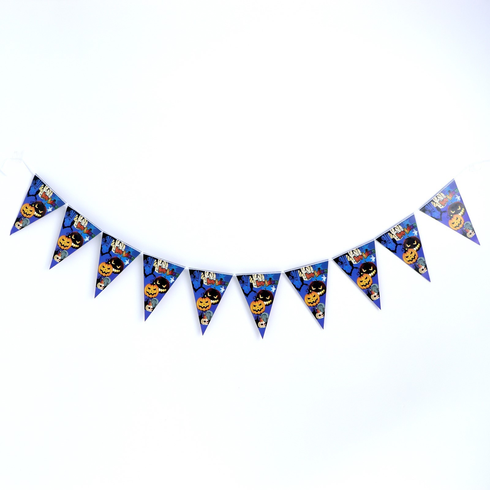 

Гирлянда «Хэллоуин» 10 флажков, Разноцветный