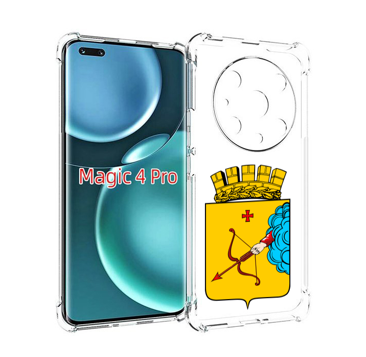 

Чехол MyPads герб-кировская-область для Honor Magic4 Pro, Прозрачный, Tocco