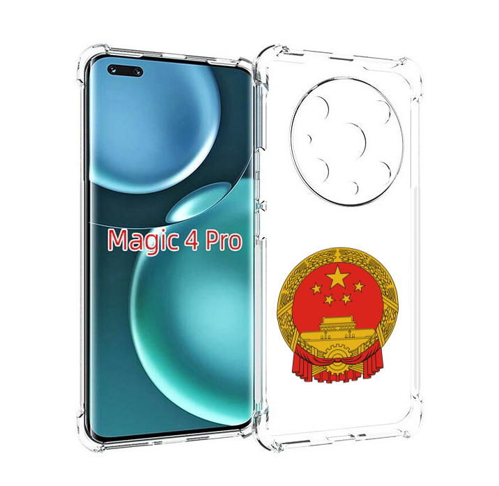 

Чехол MyPads герб-китаи для Honor Magic4 Pro, Прозрачный, Tocco