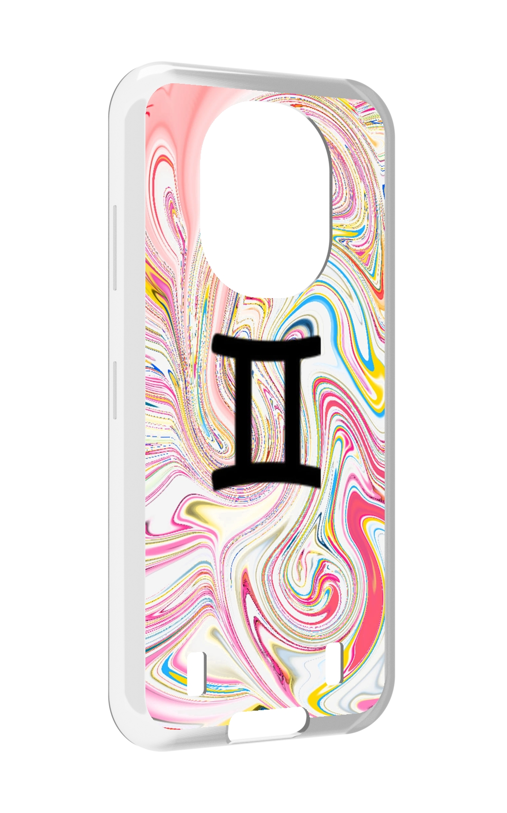 

Чехол MyPads знак зодиака близнецы 2 для Oukitel WP16, Прозрачный, Tocco