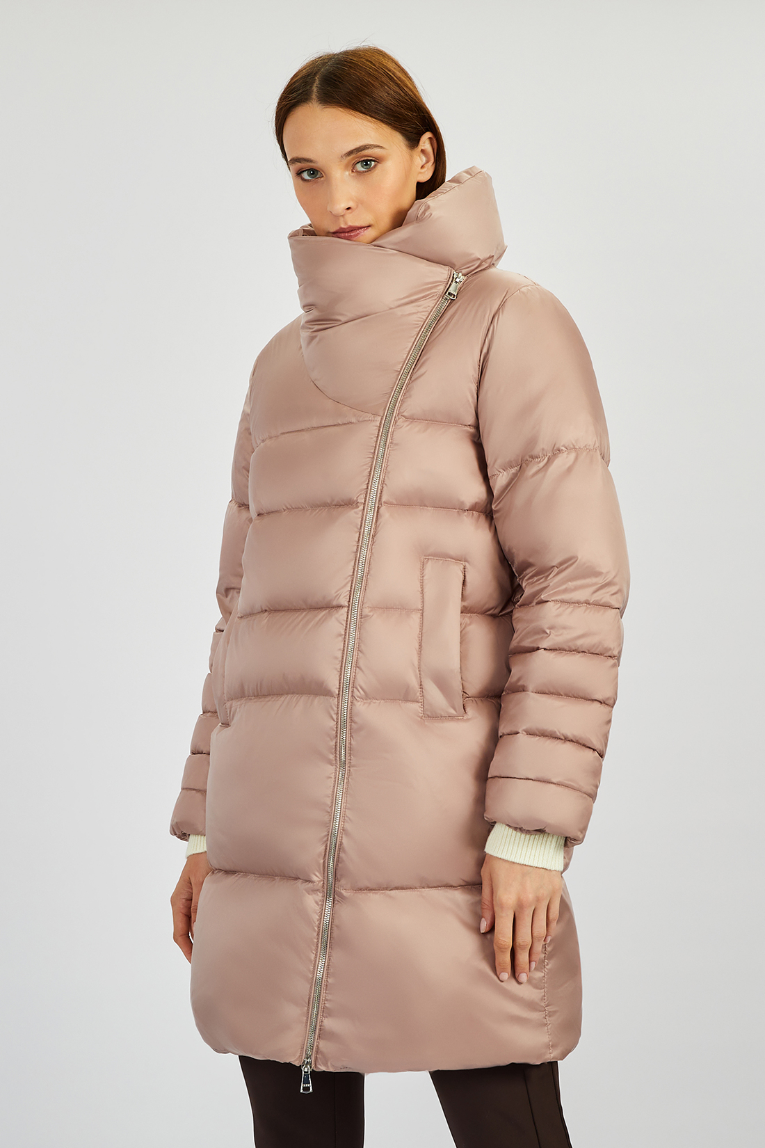 

Пуховик женский Baon B0022523 бежевый XXL, B0022523