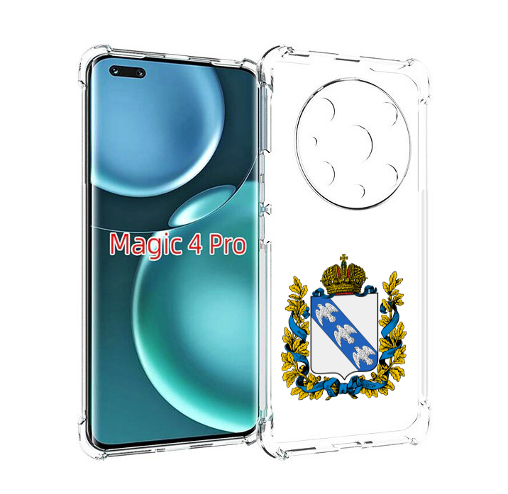

Чехол MyPads герб-курская-область для Honor Magic4 Pro, Прозрачный, Tocco