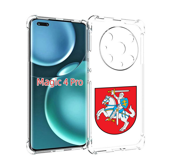 

Чехол MyPads герб-литва для Honor Magic4 Pro, Прозрачный, Tocco
