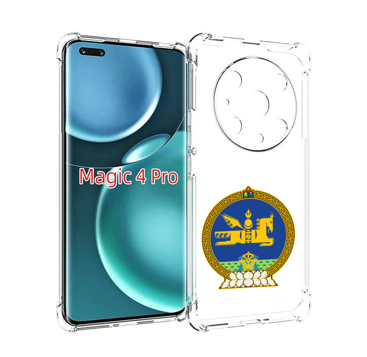 

Чехол MyPads герб-монголия для Honor Magic4 Pro, Прозрачный, Tocco