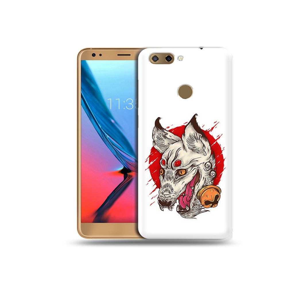 

Чехол MyPads Tocco для ZTE Blade V9 страшная собака (PT106427.464.627), Прозрачный, Tocco