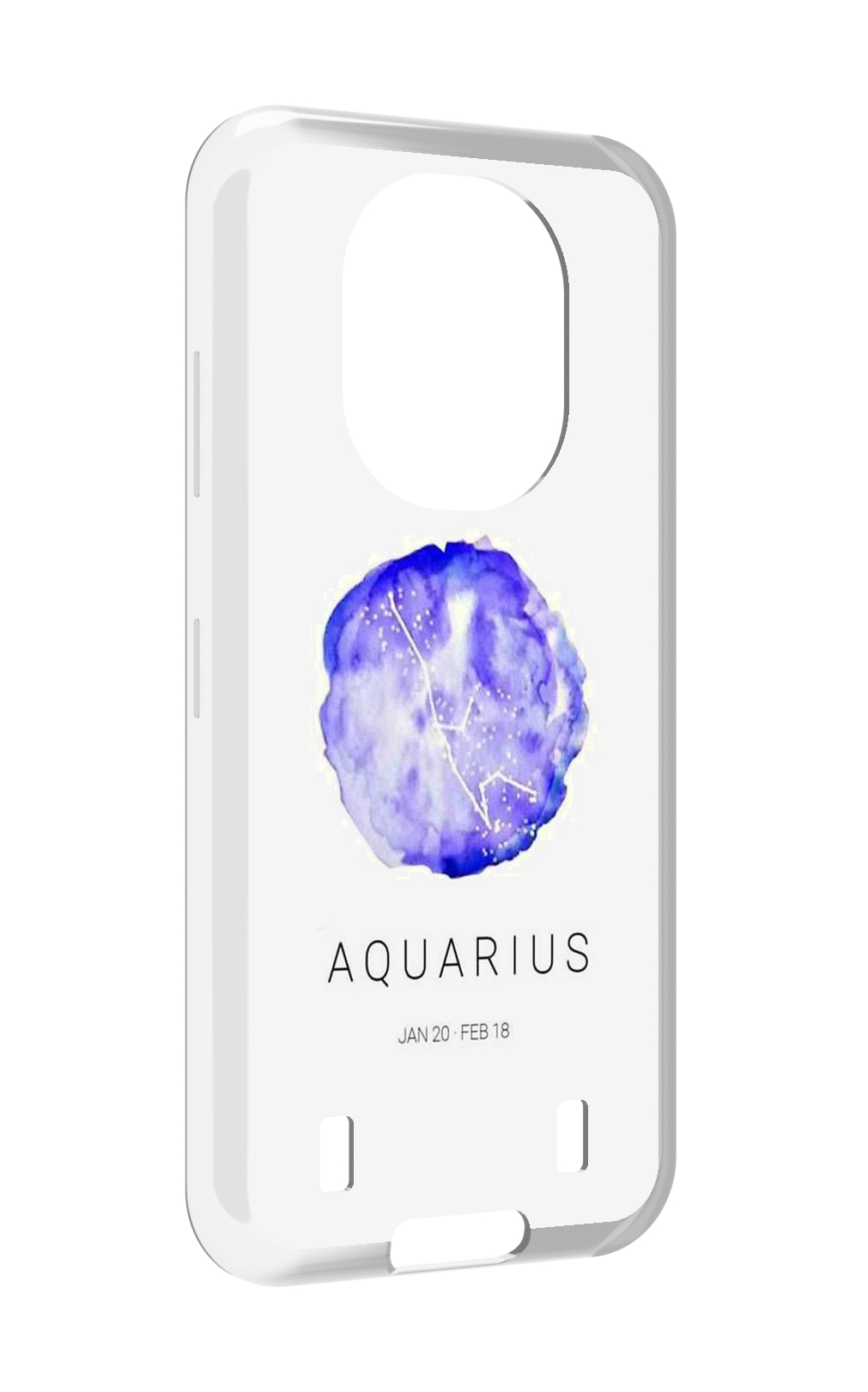 

Чехол MyPads знак зодиака водолеи 5 для Oukitel WP16, Прозрачный, Tocco