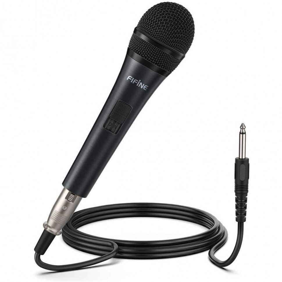 

Микрофон Fifine Dynamic K6 Black, K6