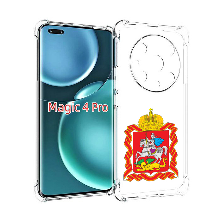 

Чехол MyPads герб-московская-область для Honor Magic4 Pro, Прозрачный, Tocco