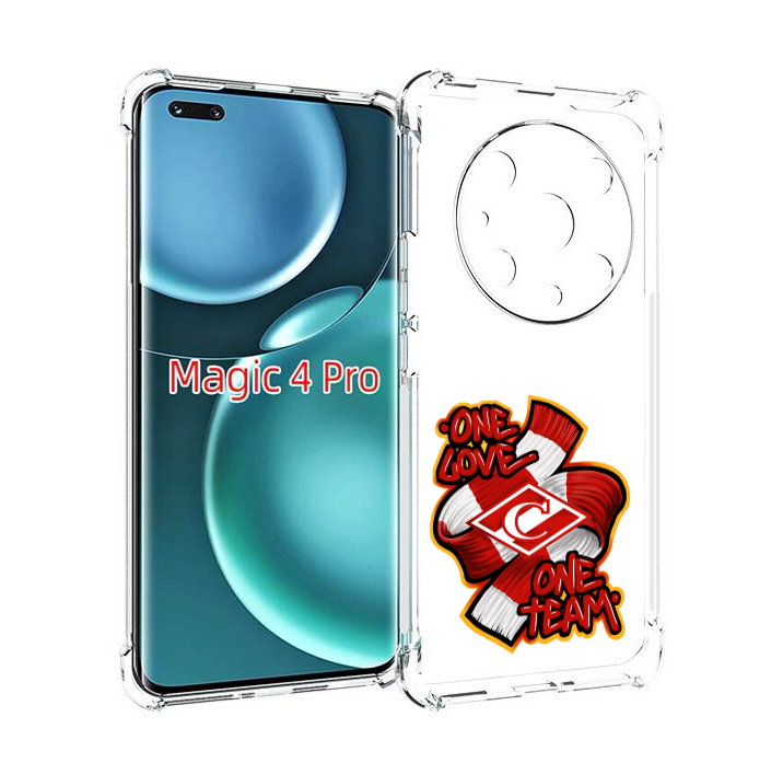 

Чехол MyPads ФК спарак 1 любовь для Honor Magic4 Pro, Прозрачный, Tocco