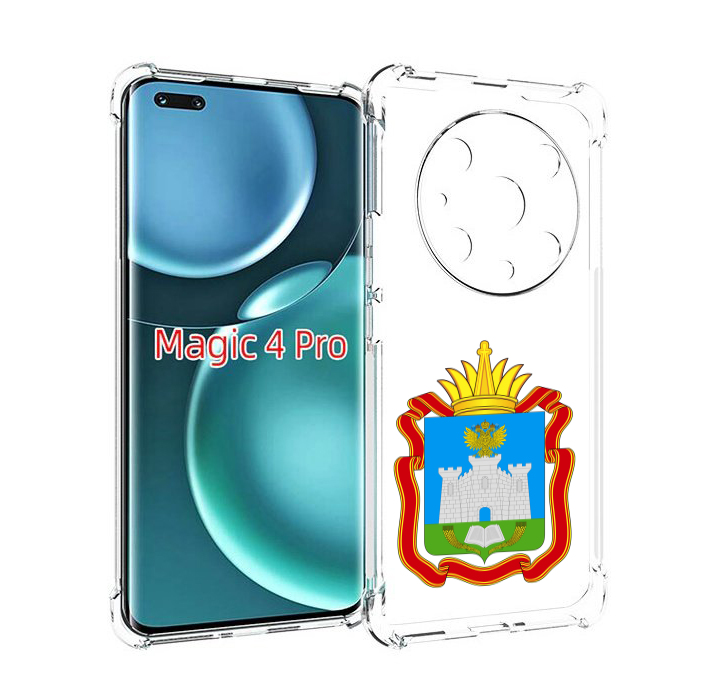

Чехол MyPads герб-орловская-область для Honor Magic4 Pro, Прозрачный, Tocco
