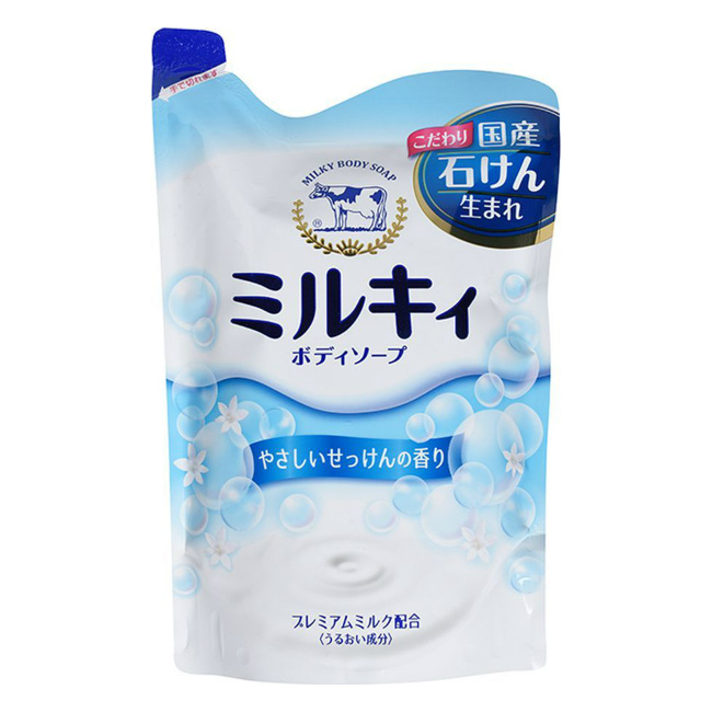 Мыло жидкое Cow Milky Body Soap молочное увлажняющее для тела 400 мл