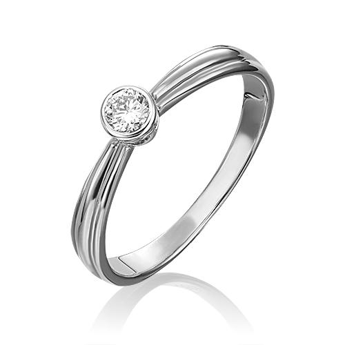 

Кольцо из золота р. 16,5 PLATINA jewelry 01-1039-00-101-1120-30, бриллиант, 01-1039-00-101-1120-30