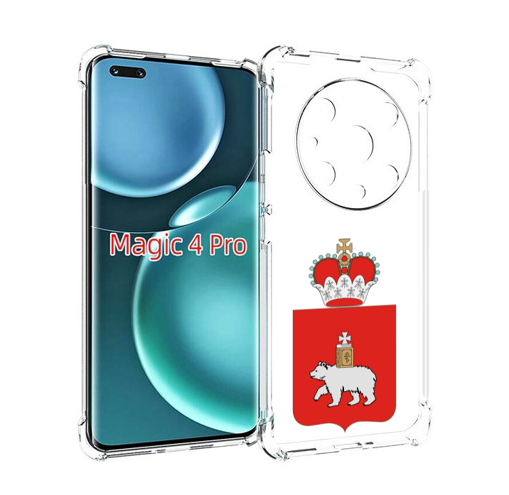 

Чехол MyPads герб-пермскии-краи для Honor Magic4 Pro, Прозрачный, Tocco