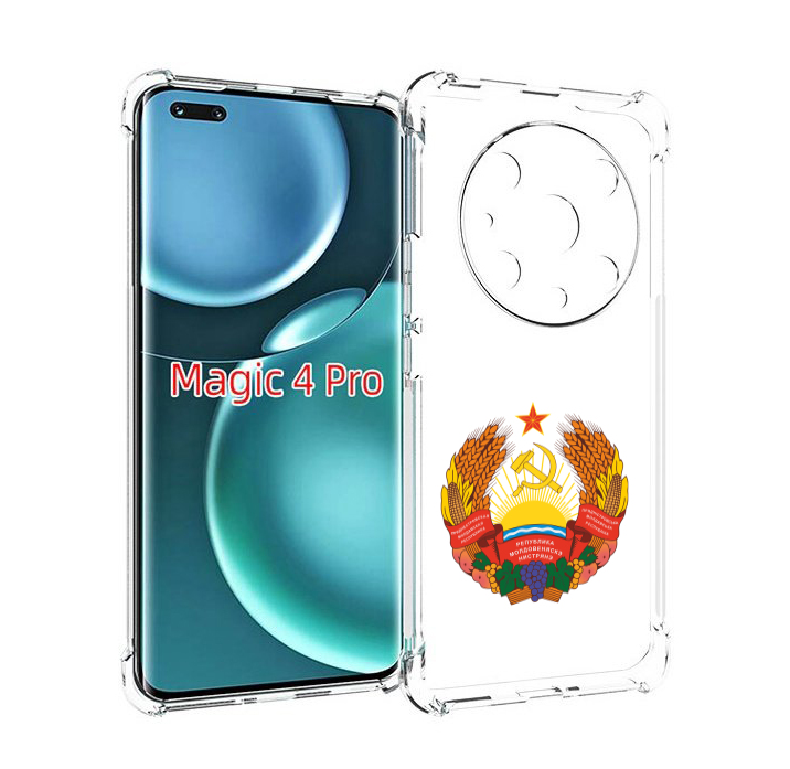

Чехол MyPads герб-приднестровья для Honor Magic4 Pro, Прозрачный, Tocco